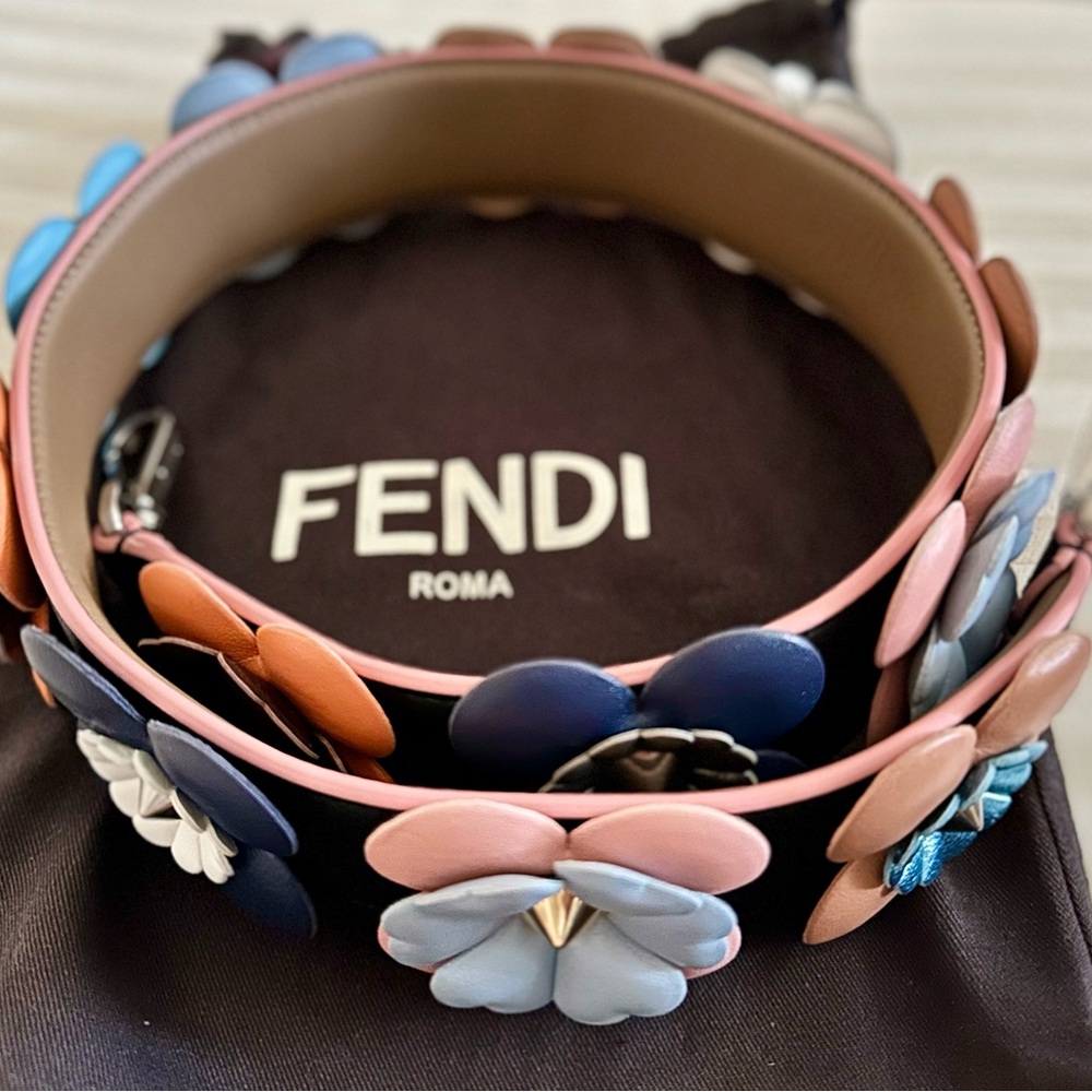 Fendi Embellished Bag Strap ONLY - Picture 7 of 11